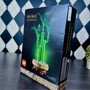 LEGO Botanicals Lucky Bamboo Set 10344 Plant Display Kit Collectible Set NEW